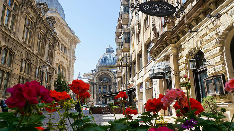 Arrival to Bucharest